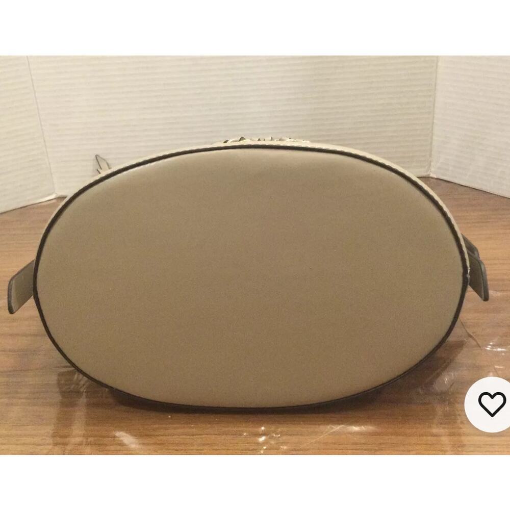 NWT MICHAEL KORS REESE Python bucket shoulder EMB… - image 1